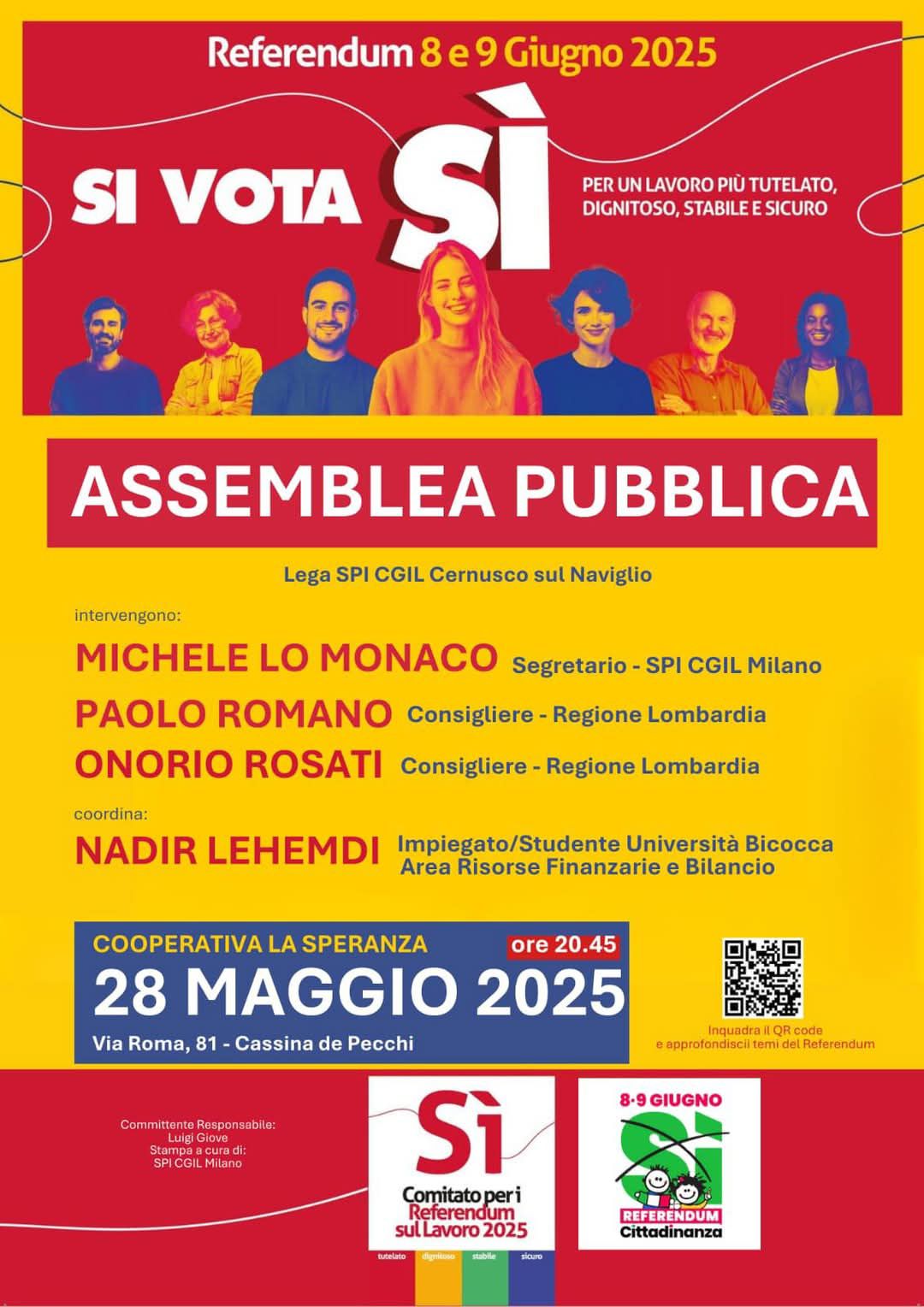 Serata Pubblica Referendum
